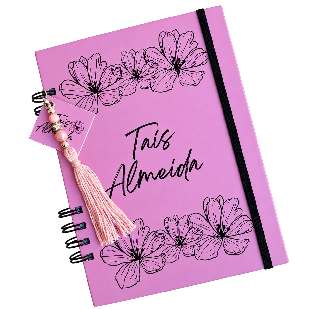 Agenda permanente. Para organizar tarefas sem datas fixas, com capa personalizada.