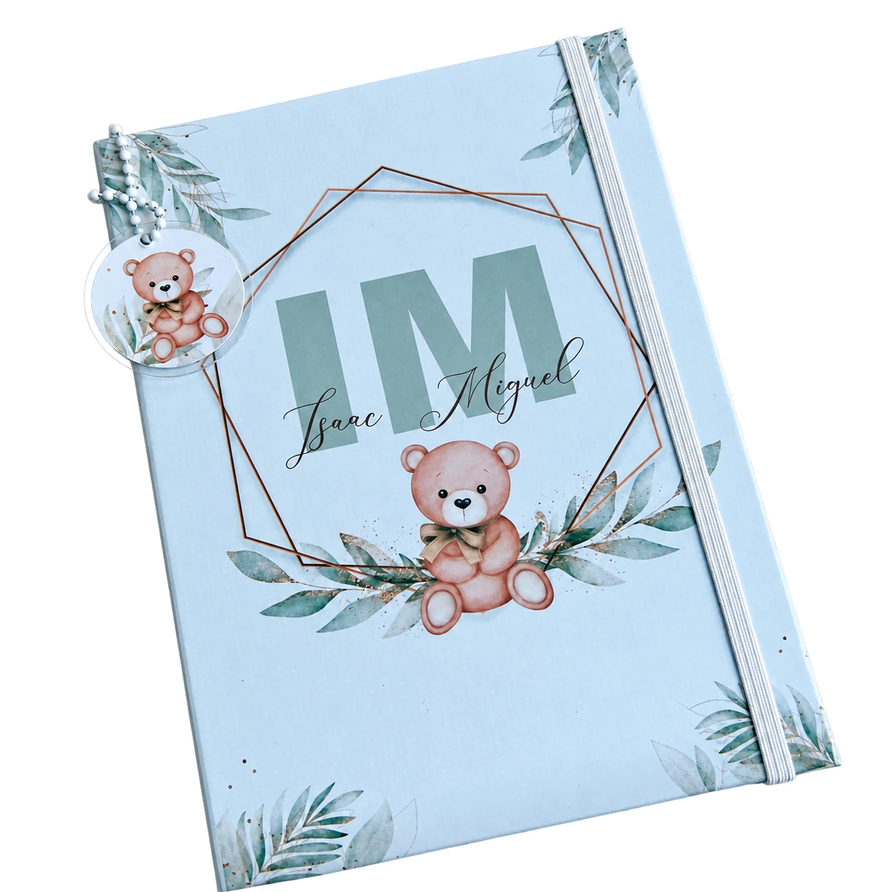Porta-documentos. Para organizar documentos de bebé e maternidade, personalizado com nome ou imagem.