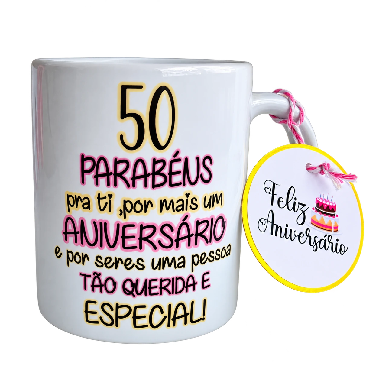 Caneca. Para bebidas do dia a dia ou para oferecer, personalizada com nome ou imagem.