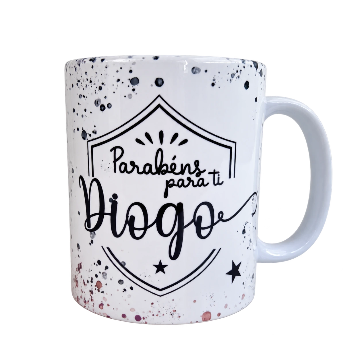 Caneca. Para bebidas do dia a dia ou para oferecer, personalizada com nome ou imagem.